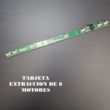 Tarjeta motores Azkoyen 8 motores