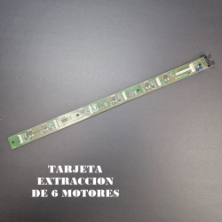 Tarjeta motores Azkoyen 6 motores