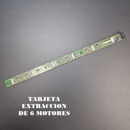 Tarjeta motores Azkoyen 6 motores