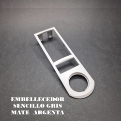 Embellecedor selector simple Argenta para cristal de selección | Fersumac