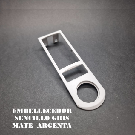 Embellecedor selector simple Argenta para cristal de selección | Fersumac