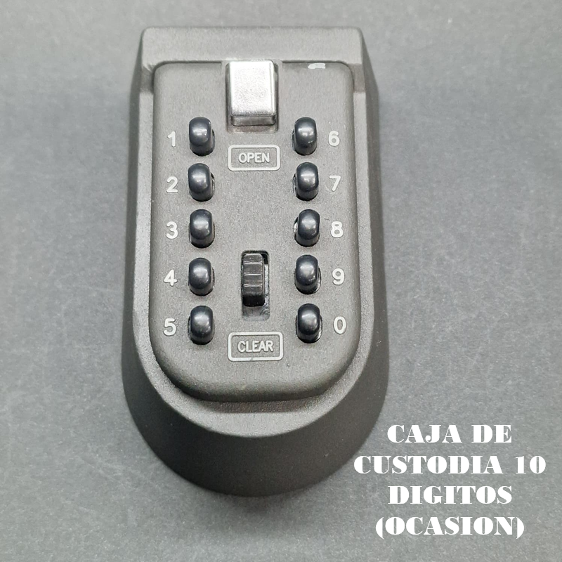 Caja de custodia 10 dígitos mecánicos (ocasión) | Fersumac