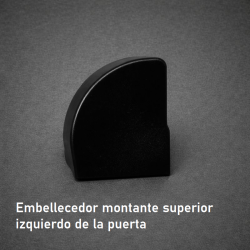 Embellecedor superior puerta máquinas GM Vending (izquierdo)