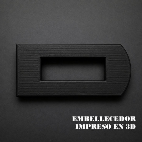 Embellecedor metálico carátula estrecha NV9 – Azkoyen Argenta / Jofemar Argos | Fersumac