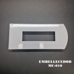 Embellecedor metálico carátula estrecha NV9 – Azkoyen Argenta / Jofemar Argos | Fersumac