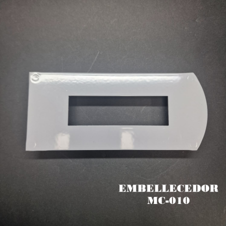 Embellecedor metálico carátula estrecha NV9 – Azkoyen Argenta / Jofemar Argos | Fersumac